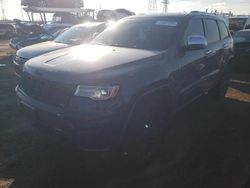Salvage cars for sale at Elgin, IL auction: 2019 Jeep Grand Cherokee Overland