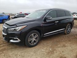 Salvage cars for sale from Copart Amarillo, TX: 2016 Infiniti QX60