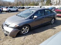 Salvage cars for sale at North Billerica, MA auction: 2009 Honda Civic LX-S