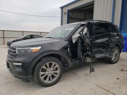 Salvage cars for sale at Haslet, TX auction: 2021 Ford Explorer XLT