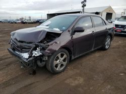 Salvage cars for sale from Copart Brighton, CO: 2013 Toyota Corolla Base