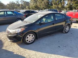 Vehiculos salvage en venta de Copart Ocala, FL: 2016 KIA Forte LX