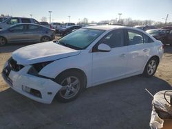 Salvage cars for sale at Indianapolis, IN auction: 2014 Chevrolet Cruze LT