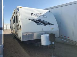 Salvage cars for sale from Copart Tucson, AZ: 2011 Passport Travel Trailer