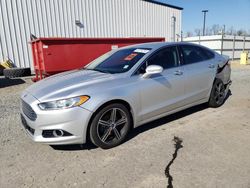 Salvage cars for sale at Lumberton, NC auction: 2014 Ford Fusion SE