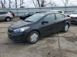 Salvage cars for sale from Copart West Mifflin, PA: 2016 KIA Forte LX