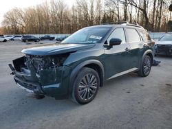 Salvage cars for sale from Copart Glassboro, NJ: 2023 Nissan Pathfinder SL