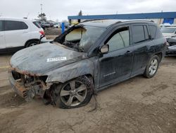 Salvage cars for sale at Woodhaven, MI auction: 2014 Jeep Compass Latitude