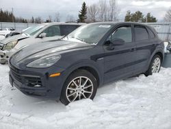 Salvage cars for sale from Copart Bowmanville, ON: 2020 Porsche Cayenne E-Hybrid