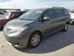 Toyota Sienna XLE salvage cars for sale: 2014 Toyota Sienna XLE