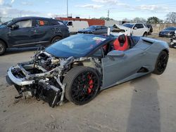 Salvage cars for sale at Homestead, FL auction: 2022 Lamborghini Huracan EVO
