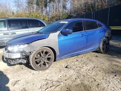 Honda Civic Sport salvage cars for sale: 2018 Honda Civic Sport