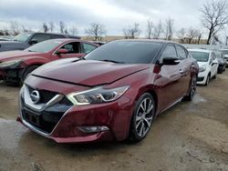 Salvage cars for sale at Cahokia Heights, IL auction: 2017 Nissan Maxima 3.5S