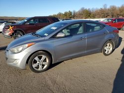 Salvage cars for sale at Brookhaven, NY auction: 2012 Hyundai Elantra GLS