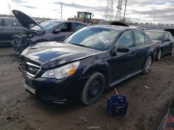 Salvage cars for sale at Elgin, IL auction: 2010 Subaru Legacy 2.5I