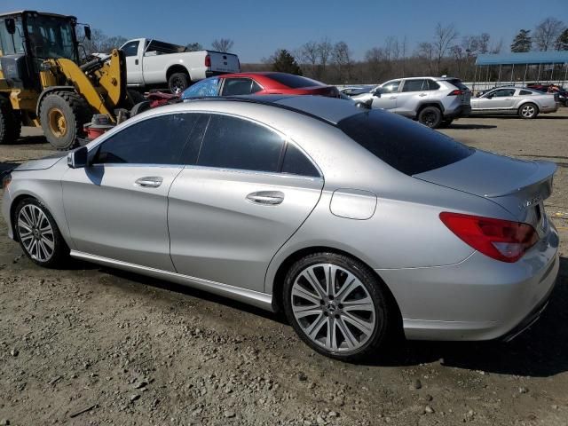 2018 Mercedes-Benz CLA 250 4matic