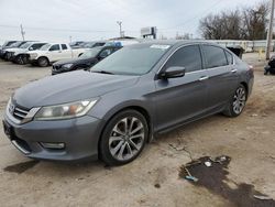 Salvage cars for sale at Oklahoma City, OK auction: 2013 Honda Accord Sport