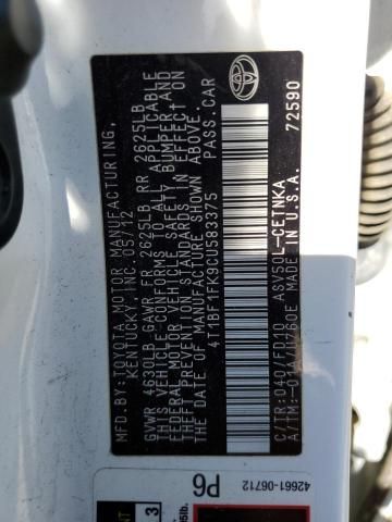 2012 Toyota Camry Base