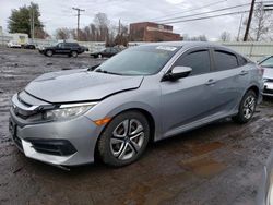 Salvage cars for sale at New Britain, CT auction: 2018 Honda Civic LX