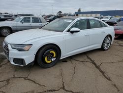 Vehiculos salvage en venta de Copart Woodhaven, MI: 2019 Audi A6 Prestige