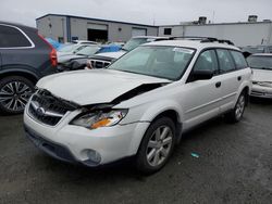 Salvage cars for sale from Copart Vallejo, CA: 2008 Subaru Outback 2.5I