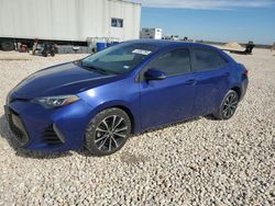 Toyota Corolla L salvage cars for sale: 2017 Toyota Corolla L