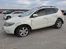 Salvage cars for sale from Copart Grand Prairie, TX: 2009 Nissan Murano S