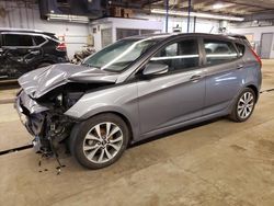 Salvage cars for sale at Wheeling, IL auction: 2016 Hyundai Accent Sport