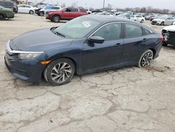 Honda salvage cars for sale: 2017 Honda Civic EX