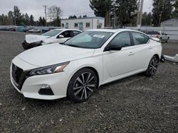 Salvage cars for sale from Copart Graham, WA: 2021 Nissan Altima SR