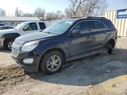 Salvage cars for sale at Wichita, KS auction: 2016 Chevrolet Equinox LT