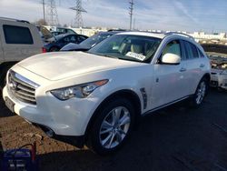 Salvage cars for sale from Copart Elgin, IL: 2012 Infiniti FX35