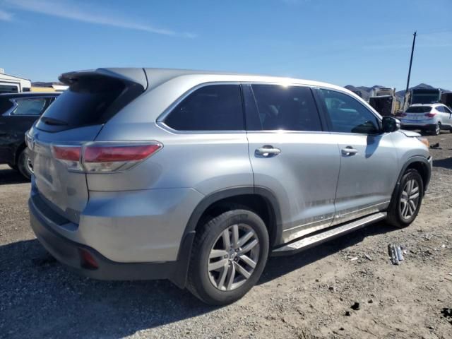 2015 Toyota Highlander LE