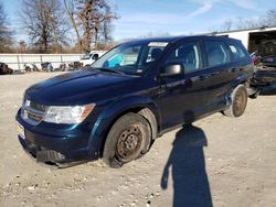 Salvage cars for sale at Kansas City, KS auction: 2015 Dodge Journey SE