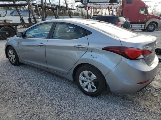 2016 Hyundai Elantra SE