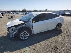 Salvage cars for sale at Antelope, CA auction: 2018 Toyota Prius