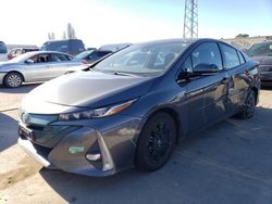 Vehiculos salvage en venta de Copart Hayward, CA: 2017 Toyota Prius Prime