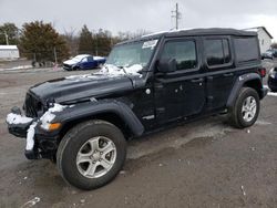 Salvage cars for sale from Copart York Haven, PA: 2021 Jeep Wrangler Unlimited Sport