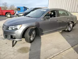 Salvage cars for sale at Lawrenceburg, KY auction: 2016 Volkswagen Passat S