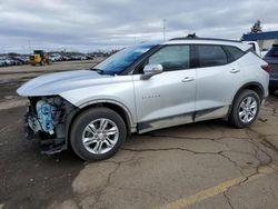 Salvage cars for sale from Copart Woodhaven, MI: 2021 Chevrolet Blazer 2LT