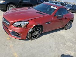 Mercedes-Benz SLC 300 salvage cars for sale: 2017 Mercedes-Benz SLC 300