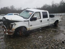 Salvage cars for sale at Spartanburg, SC auction: 2012 Ford F250 Super Duty