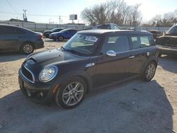 Salvage cars for sale at Oklahoma City, OK auction: 2012 Mini Cooper S Clubman