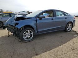 Salvage cars for sale at Pennsburg, PA auction: 2018 Ford Fusion SE