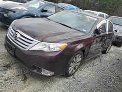 Toyota salvage cars for sale: 2011 Toyota Avalon Base