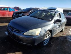 Salvage cars for sale from Copart Brighton, CO: 2004 Honda Accord EX