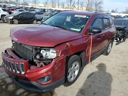 Salvage cars for sale at Bridgeton, MO auction: 2015 Jeep Compass Sport