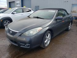 Salvage cars for sale from Copart Elgin, IL: 2007 Toyota Camry Solara SE