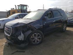 Salvage cars for sale at Dyer, IN auction: 2015 GMC Acadia SLT-1