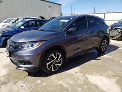 Salvage cars for sale from Copart Haslet, TX: 2019 Honda HR-V Sport